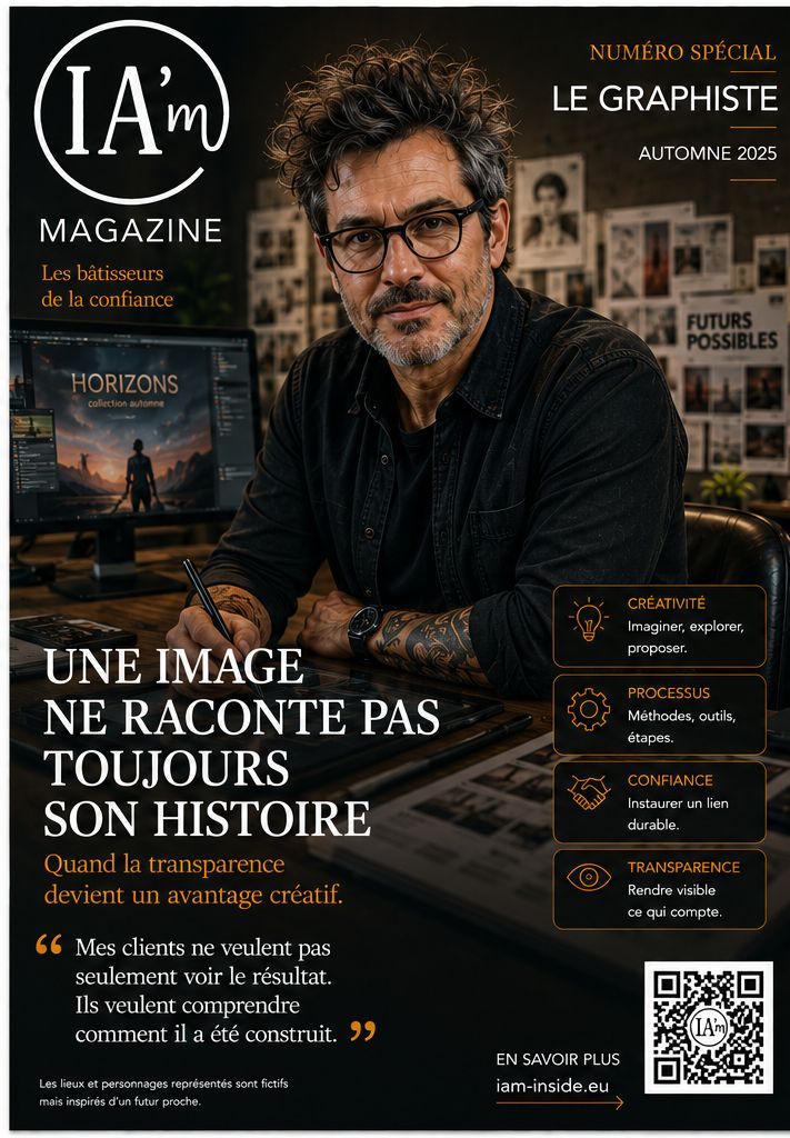 IA'm Magazine — Numéro spécial, Le Graphiste